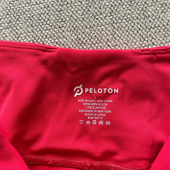 Peloton Red Leggings - Picture 2 of 6